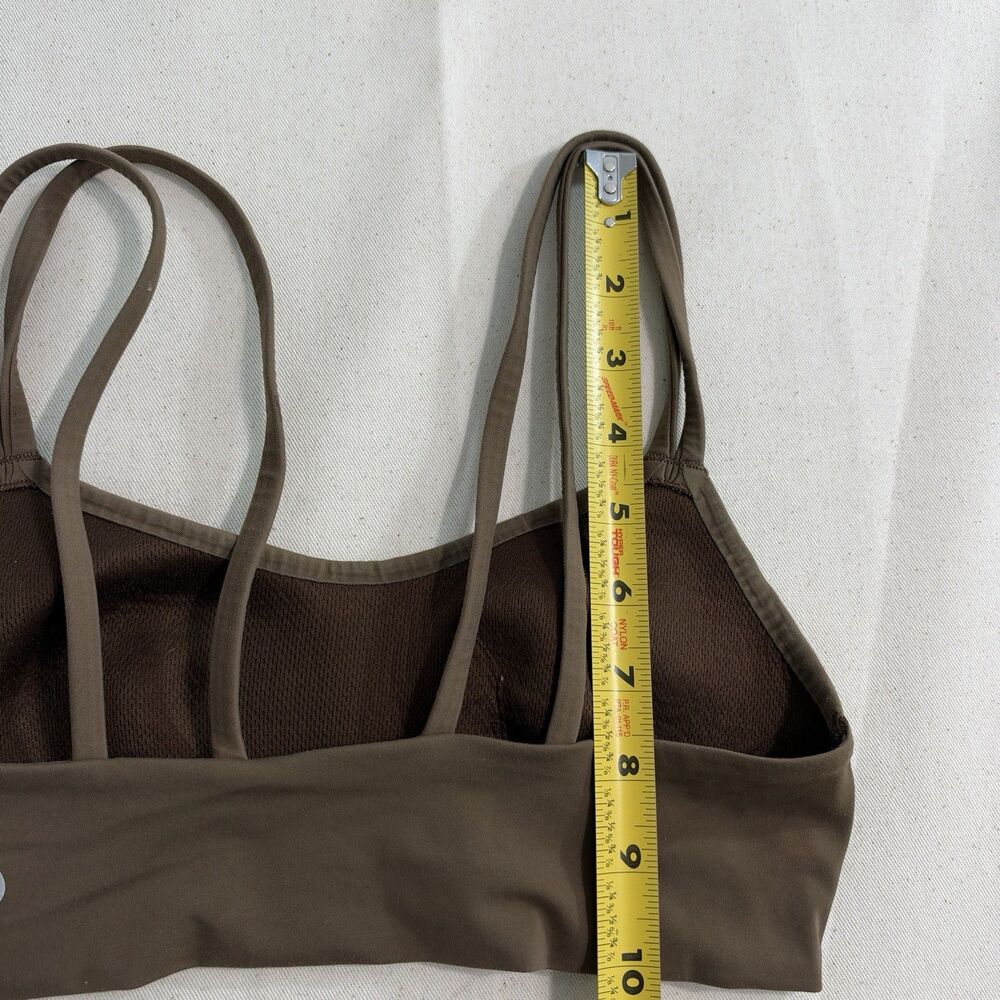 Lululemon Like A Cloud Sports Bra Light Support Brown Pit To Pit 12” (Small) - Picture 6 of 7